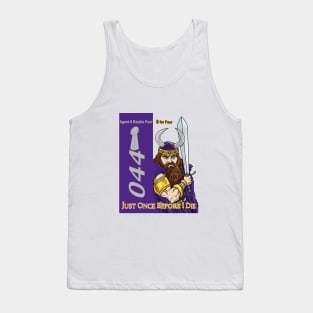 Minnesota Vikings Fans - Just Once Before I Die: 0 for 4 Tank Top